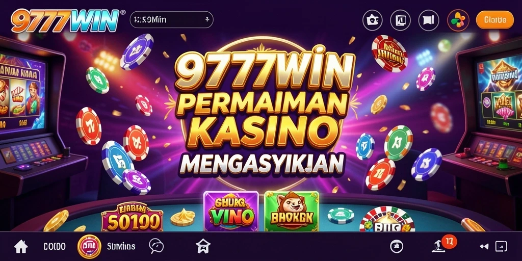 Screenshot gameplay menunjukkan keseruan permainan Kasino di 9777WIN.