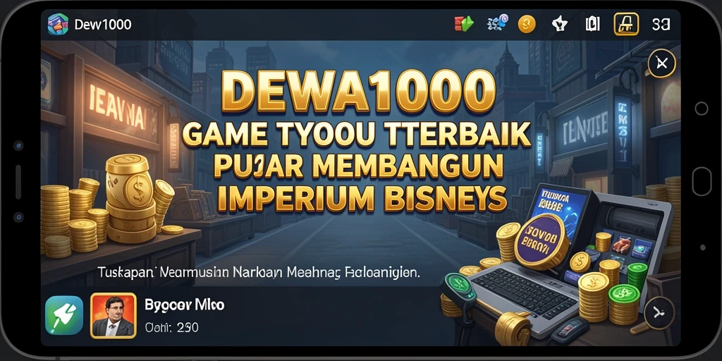 Tampilan gameplay DEWA1000 yang menarik dan mendebarkan.
