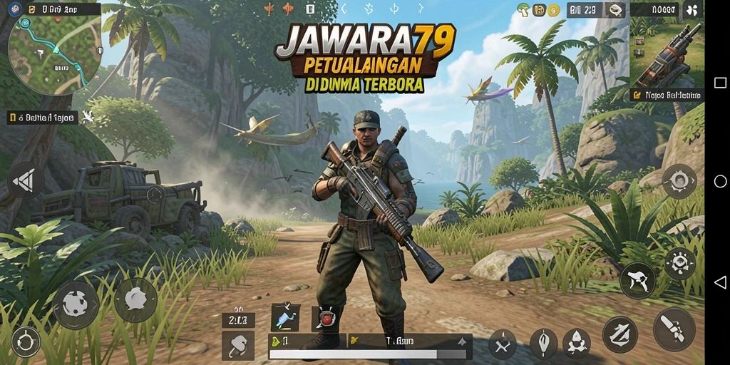 Gameplay Open World JAWARA79 dengan eksplorasi seru.