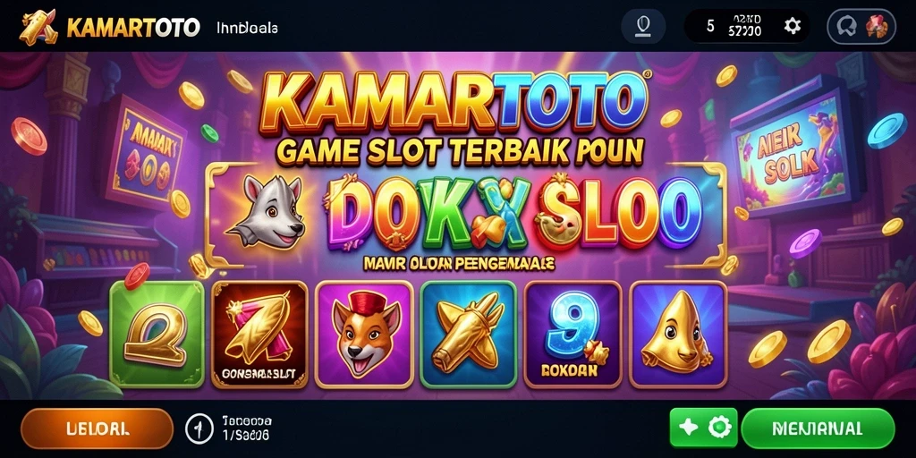Gameplay KAMARTOTO yang menarik dan menghibur.