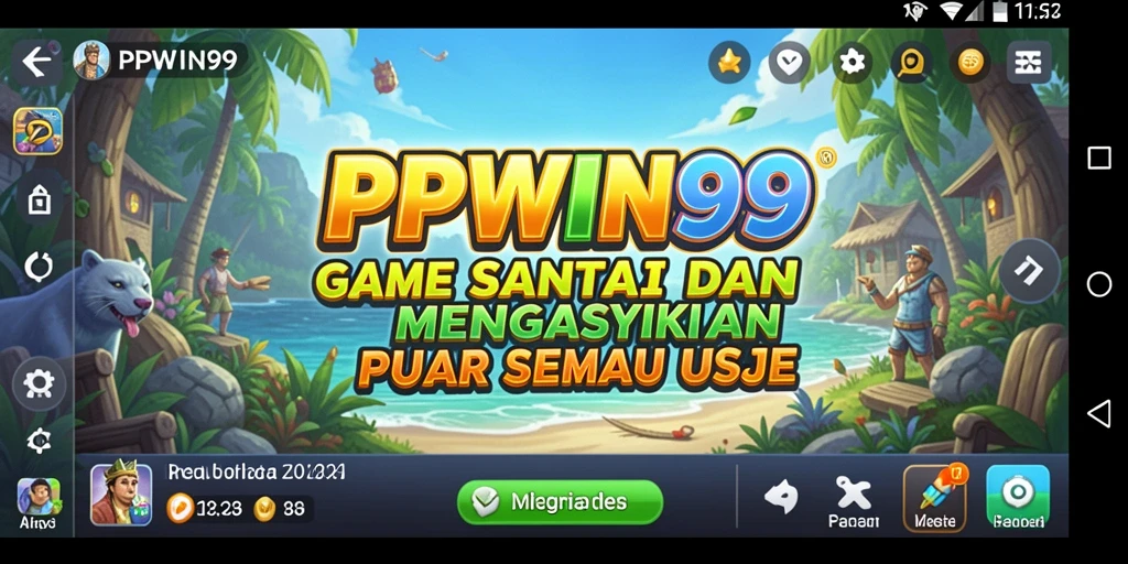 Screenshot utama PPWIN99 menampilkan gameplay yang seru dan mengasyikkan.