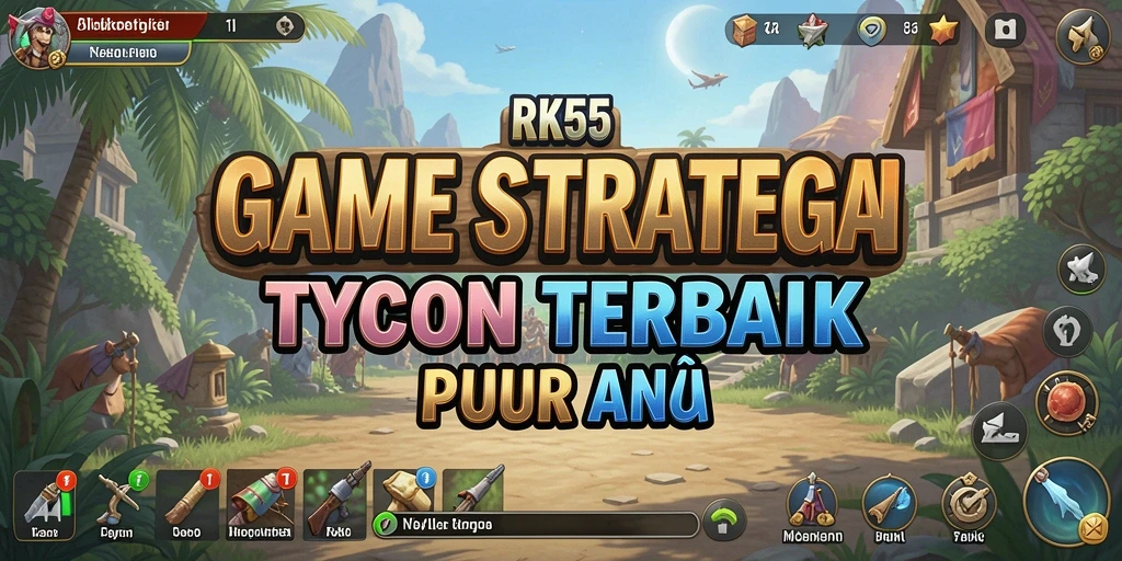 Tampilan gameplay RK55 yang menarik dan penuh strategi.
